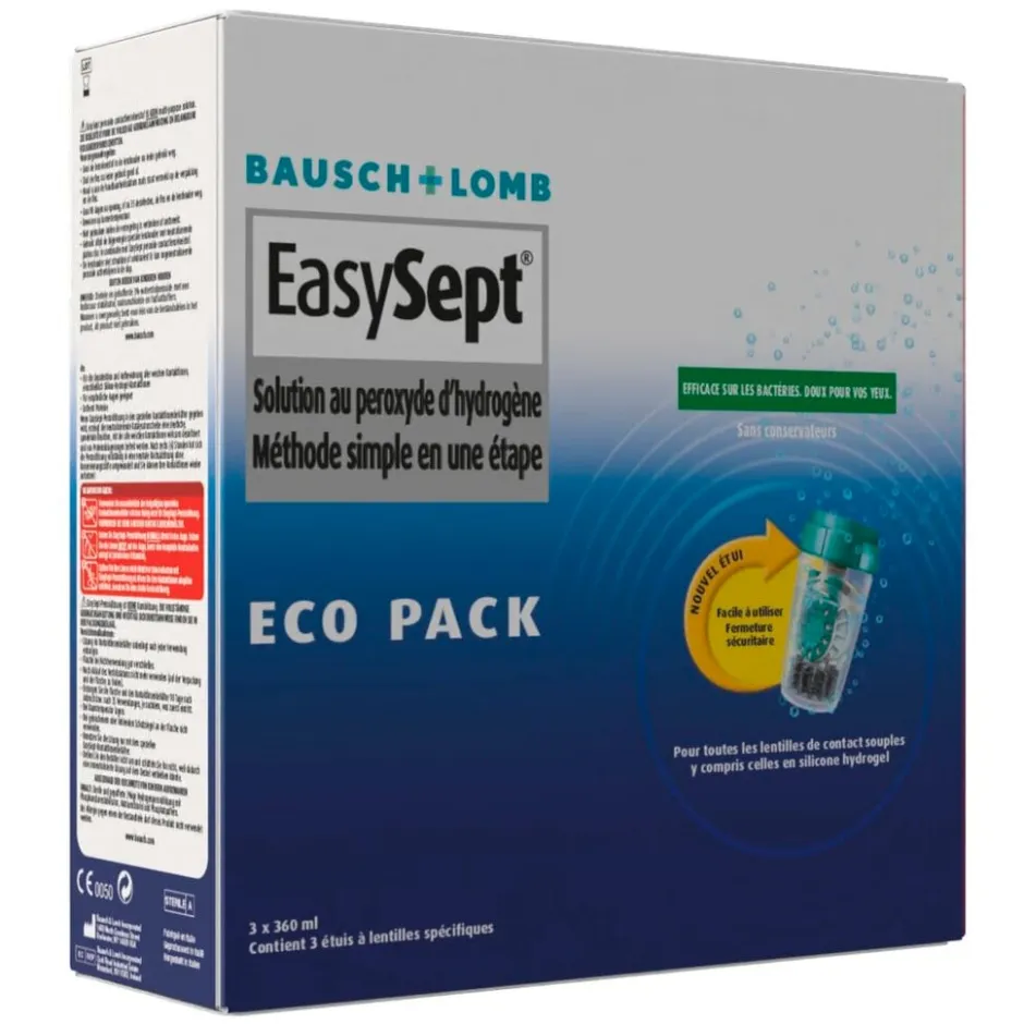 Bausch + Lomb EasySept Peroxide Lenzenvloeistof|Bausch & Lomb Discount