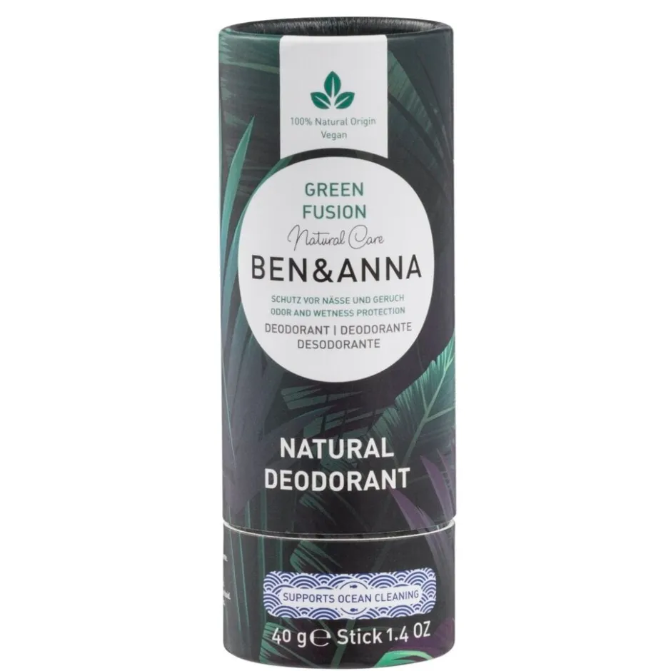Ben&Anna Ben & Anna Green Fushion Natural Deodorant Stick< Deostick