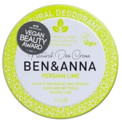 Ben&Anna Ben & Anna Persian Lime Deodorantcrème in Blik< Deodorant Creme