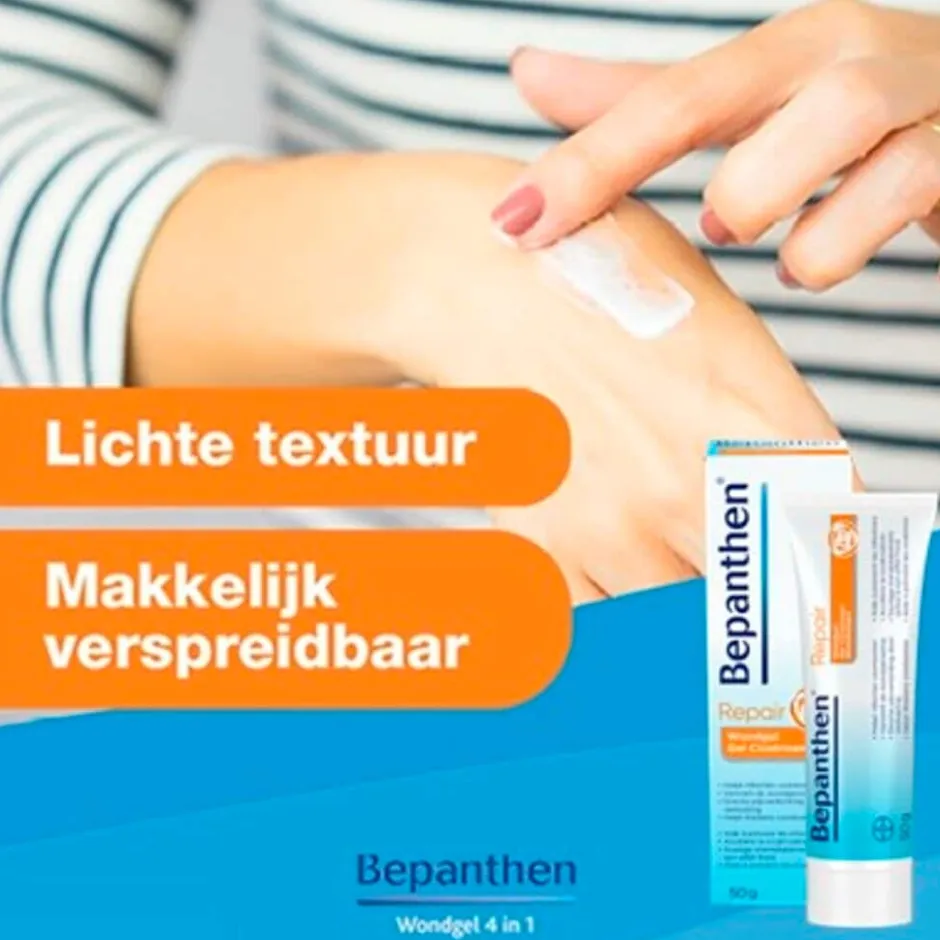 Bepanthen 4-in-1 Wondgel< Ehbo-Doos|Wondzalven