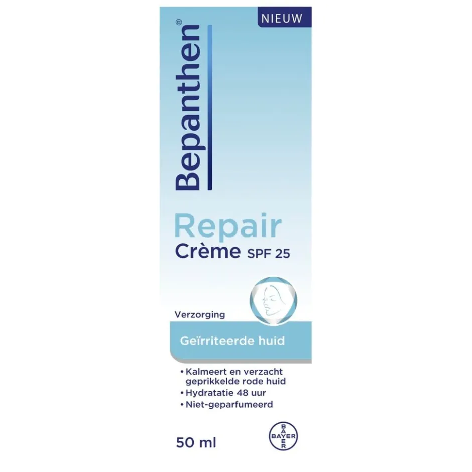 Bepanthen SPF 25 Repair Crème< Dagcreme