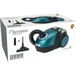 Bestron Stofzuiger met zak ABG450BSE Blauw/Grijs| Discount