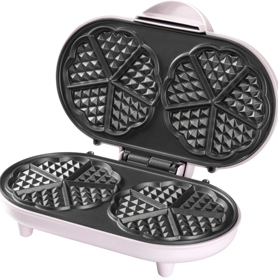 Bestron Wafelijzer ADWM1000P Roze| Clearance