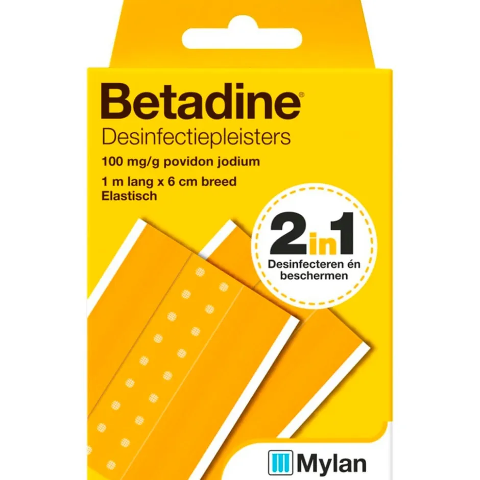 Betadine Desinfectiepleisters< Pleisters
