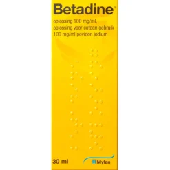 Oplossing met 100mg/ml Povidon Jodium|Betadine New