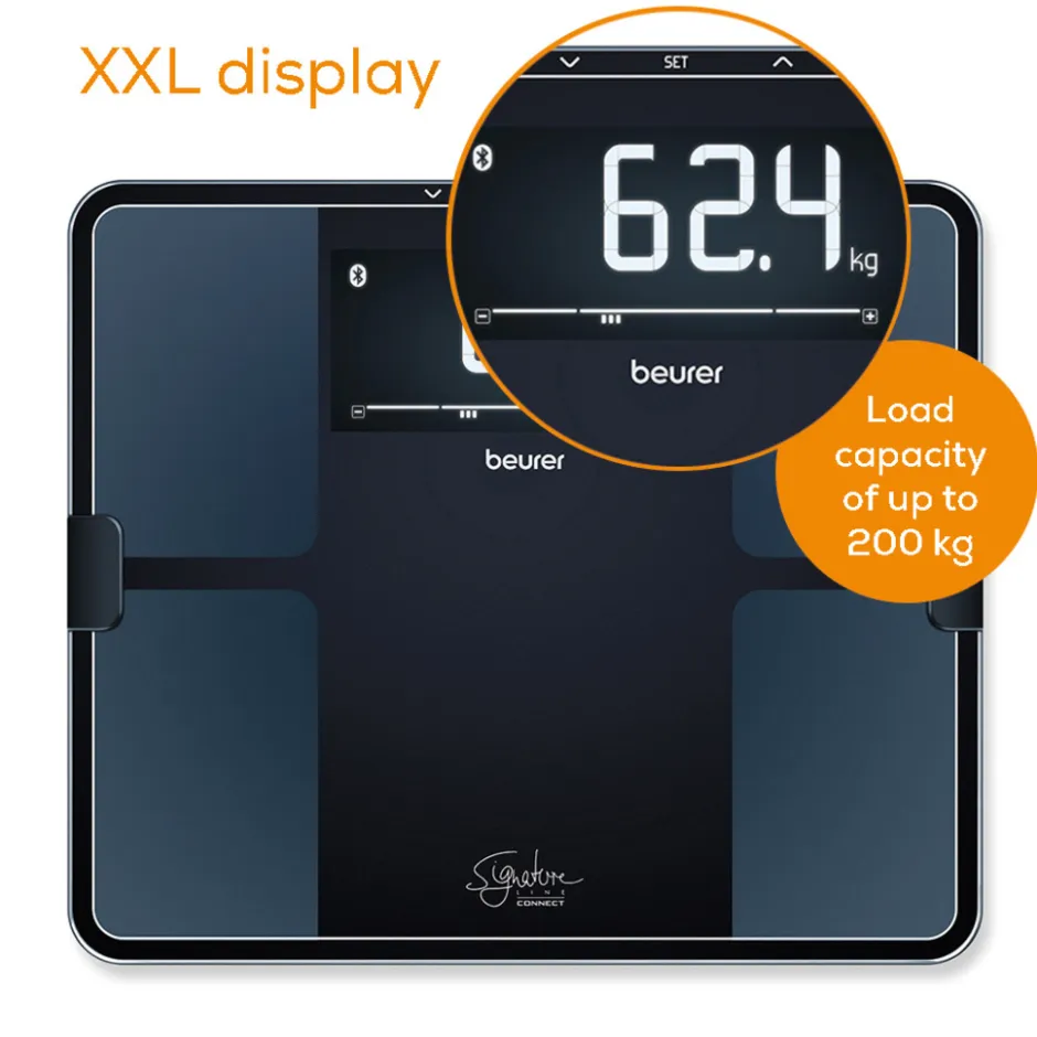 BF 915 Signature Line Connected Lichaamsanalyse weegschaal|Beurer Best