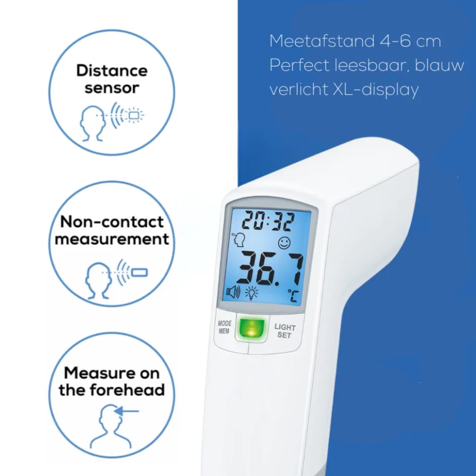 Beurer FT 100 Lichaamsthermometer< Thermometers