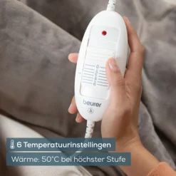 Beurer HD 75 Cosy Taupe Warmtedeken< Slapen|Warmteproducten