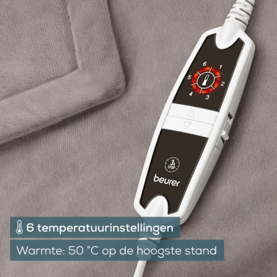 Beurer HD 150 XXL Cosy Taupe Warmtekussen< Warmteproducten|Slapen