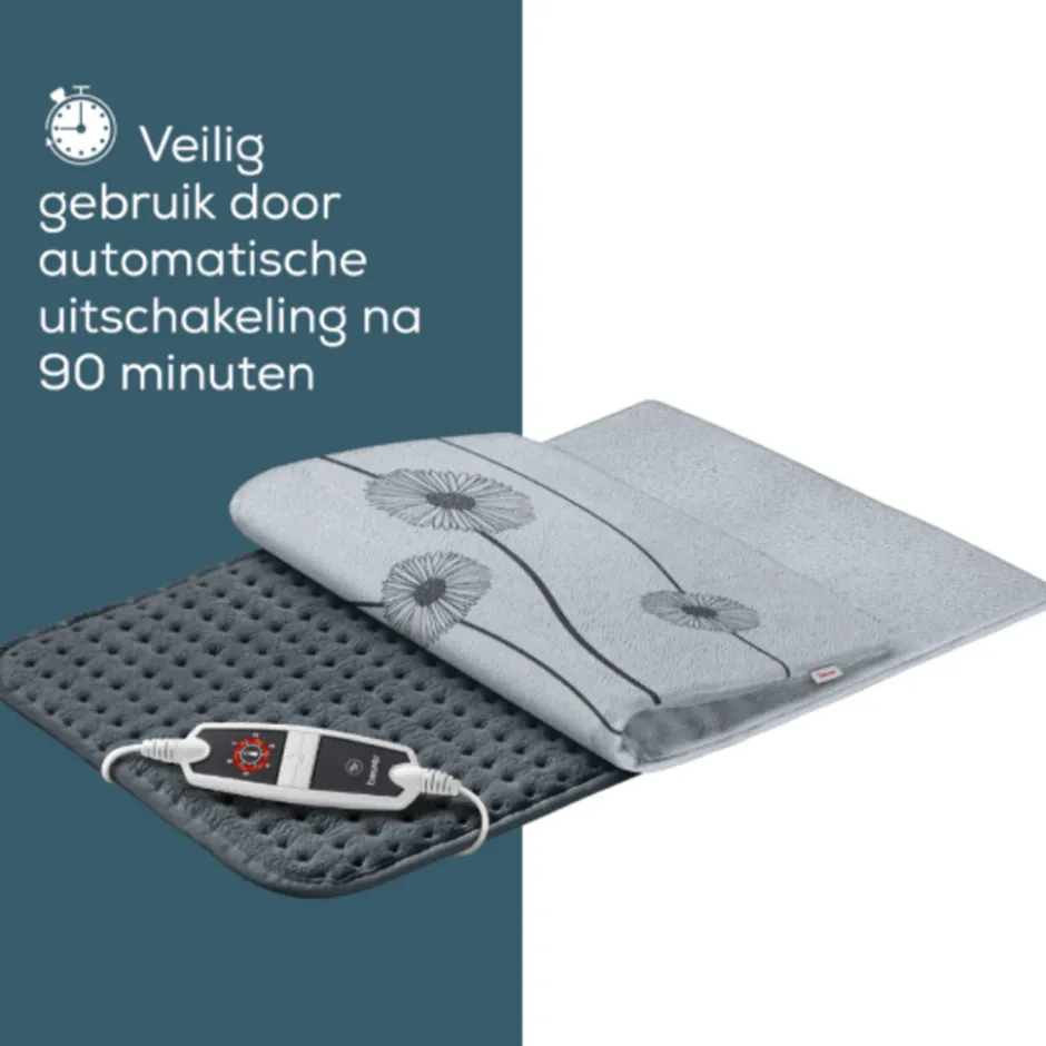 Beurer HK 125 Cosy Grey Warmtekussen< Warmteproducten