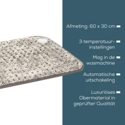 Beurer HK 123 XXL Nordic Taupe Warmtekussen< Warmteproducten