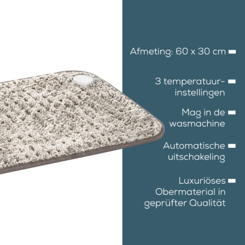Beurer HK 123 XXL Nordic Taupe Warmtekussen< Warmteproducten