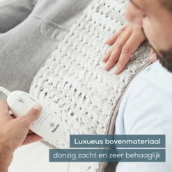 Beurer HK 123 XXL Nordic Taupe Warmtekussen< Warmteproducten
