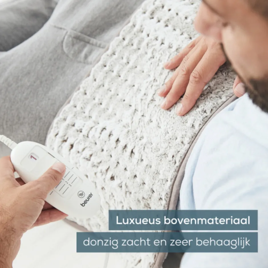 Beurer HK 123 XXL Nordic Taupe Warmtekussen< Warmteproducten