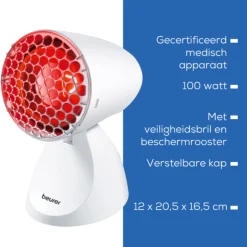 Beurer IL 11 Infraroodlamp< Licht- & Elektrodentherapie