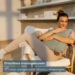 Beurer MG 139 Mint Elektrisch Massagekussen met warmte< Massageapparaten