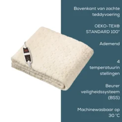 UB 53 Teddy Single Elektrische onderdeken|Beurer Clearance