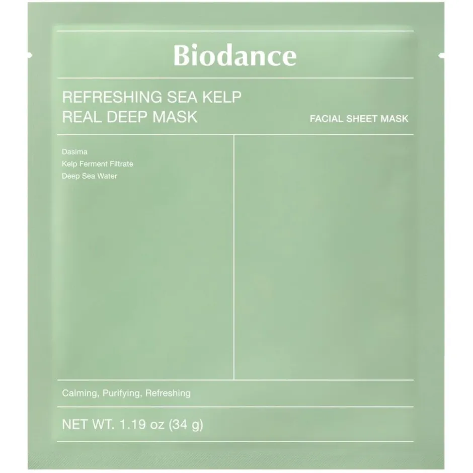 Biodance Refreshing Sea Kelp Real Mask< Gezichtsmaskers