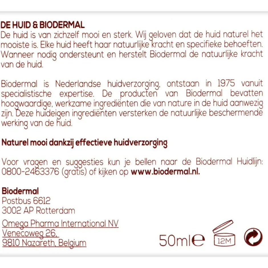 Anti Age 50+ Dagcrème|Biodermal New