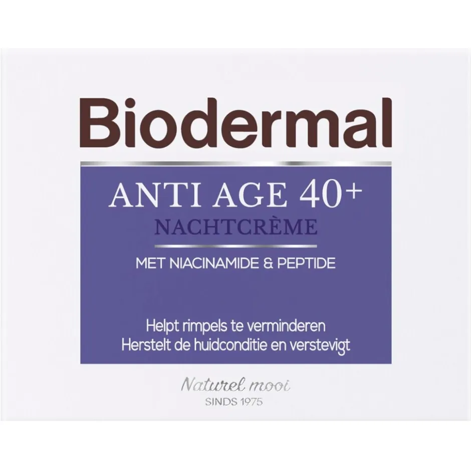 Anti Age 40+ Nachtcrème|Biodermal Discount