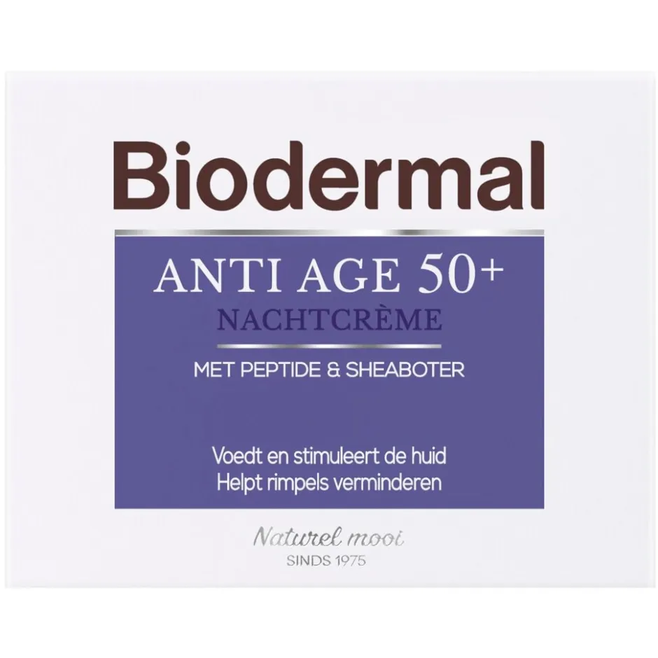 Biodermal Anti Age 50+ Nachtcrème< Nachtcreme