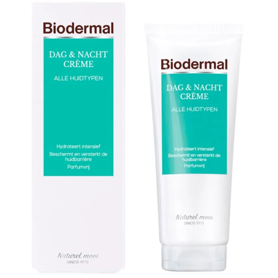 Biodermal Dag & Nachtcrème voor alle Huidtypen< Nachtcreme|Dagcreme