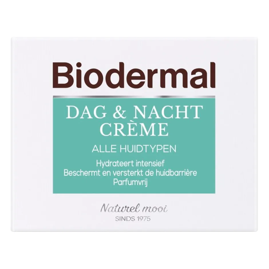Biodermal Dag & Nachtcrème voor alle Huidtypen< Nachtcreme|Dagcreme
