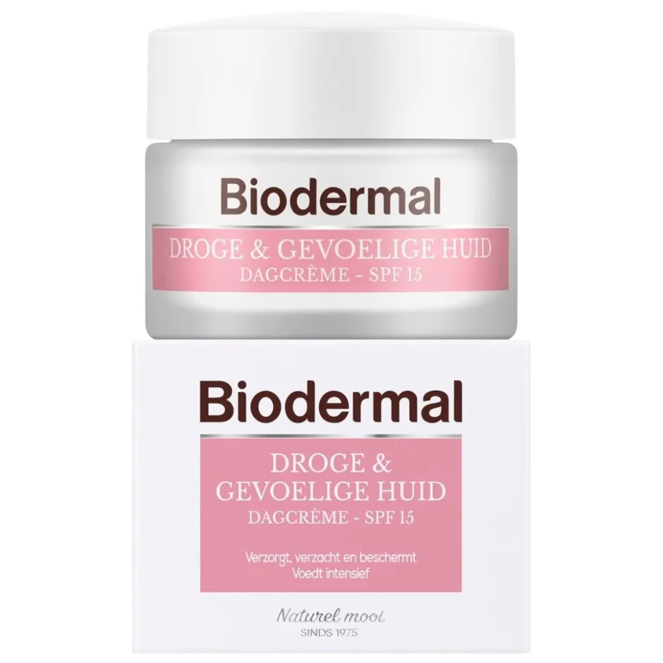 Biodermal Dagcrème voor de Droge en Gevoelige Huid< Dagcreme