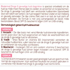 Biodermal Dagcrème voor de Droge en Gevoelige Huid< Dagcreme