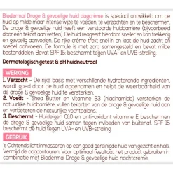 Biodermal Dagcrème voor de Droge en Gevoelige Huid< Dagcreme