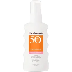 Gevoelige Huid SPF50+ Zonnespray|Biodermal Outlet