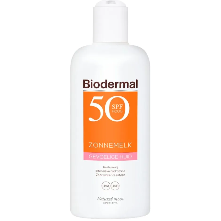 Gevoelige Huid SPF50 Zonnemelk|Biodermal Best