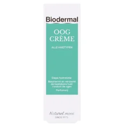 Biodermal Oogcrème voor alle Huidtypen< Oogcreme