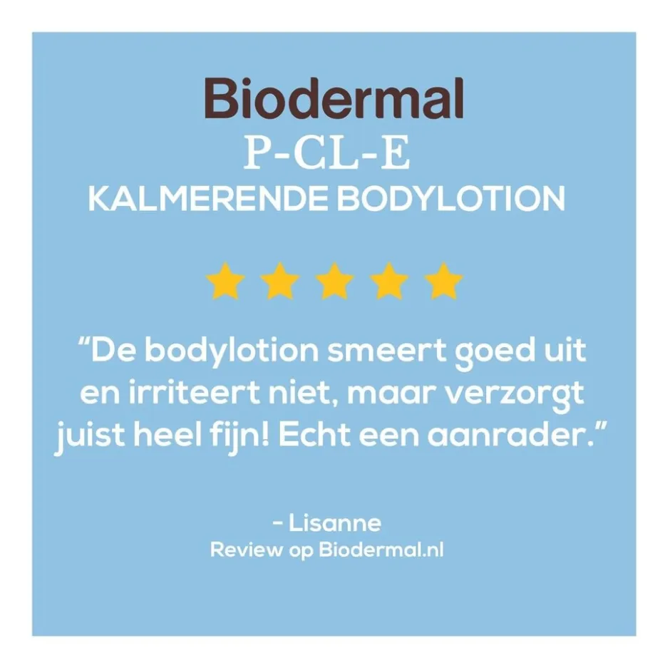 P-CL-E Kalmerende Bodylotion|Biodermal Clearance