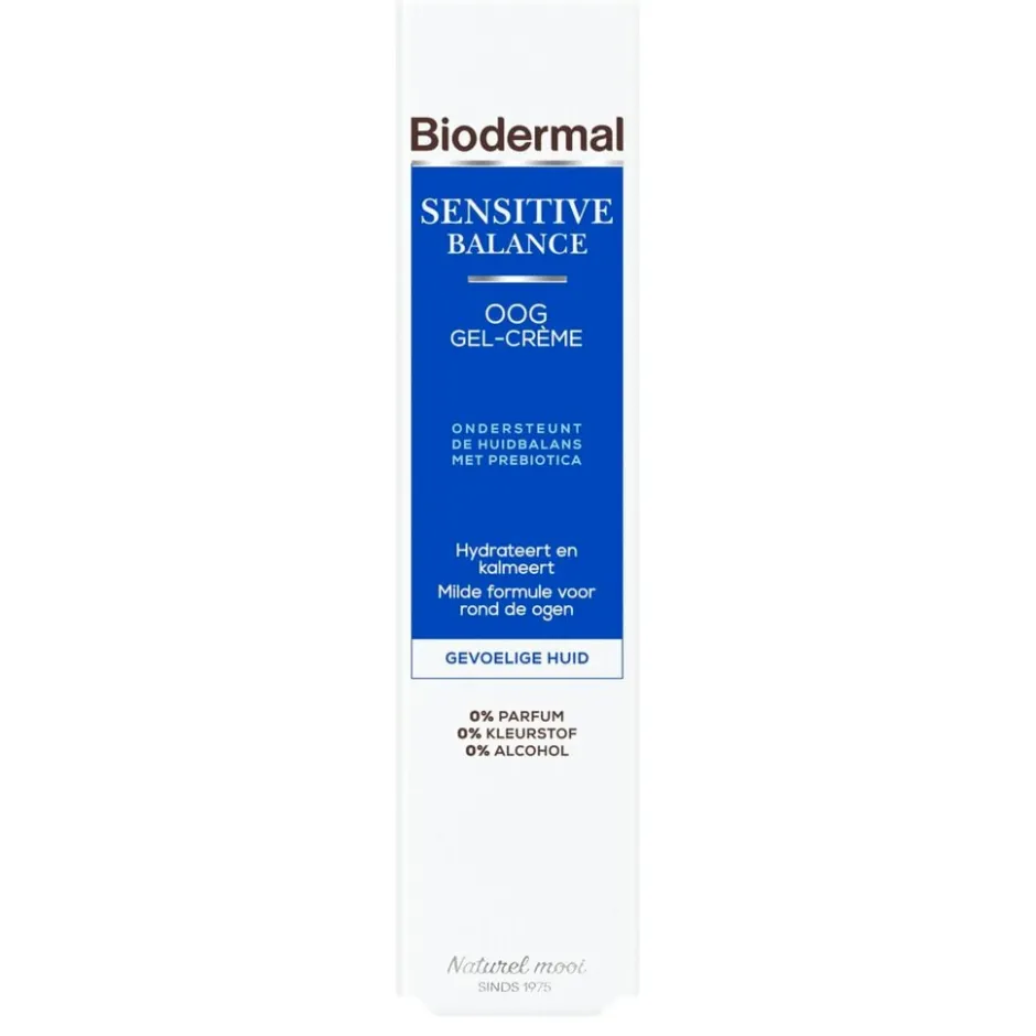 Biodermal Sensitive Balance Oog Gel-Crème< Oogcreme