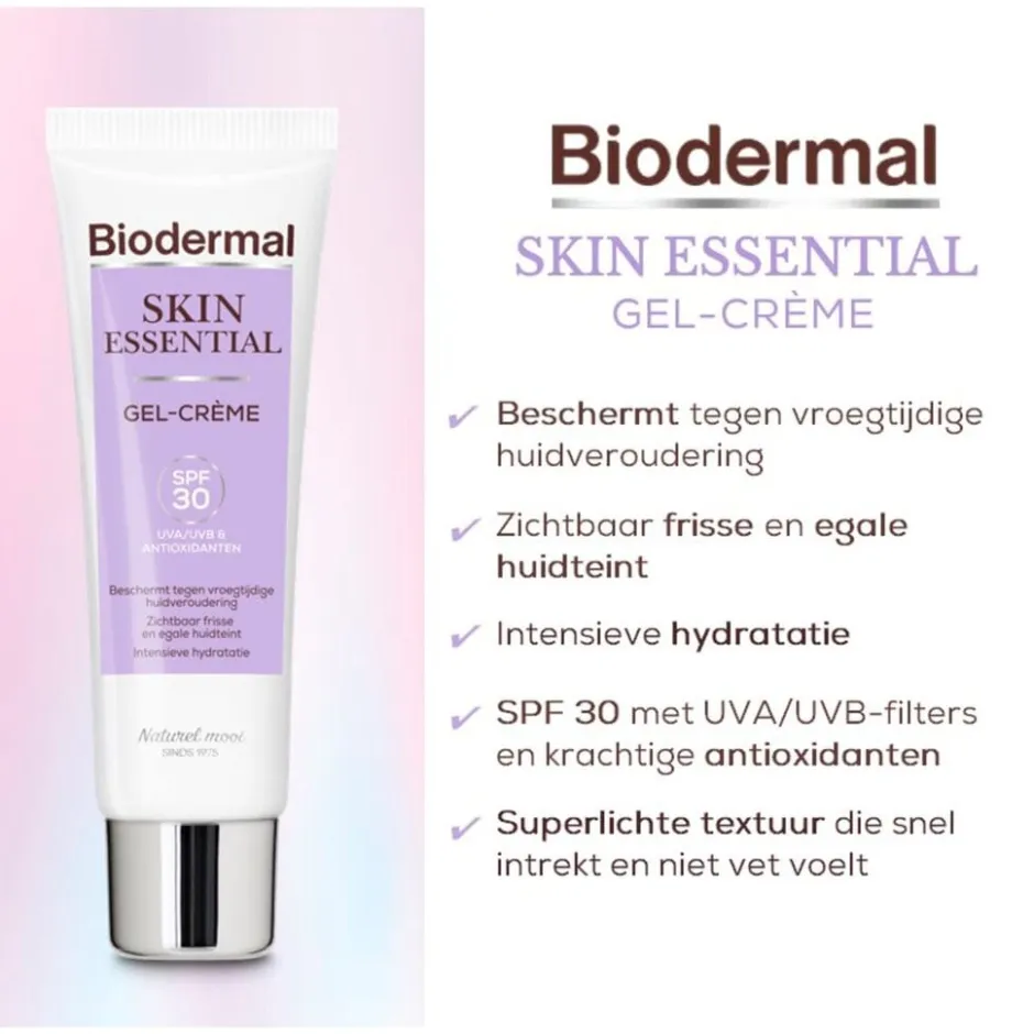 Skin Essential SPF30 Gel-Crème|Biodermal Best