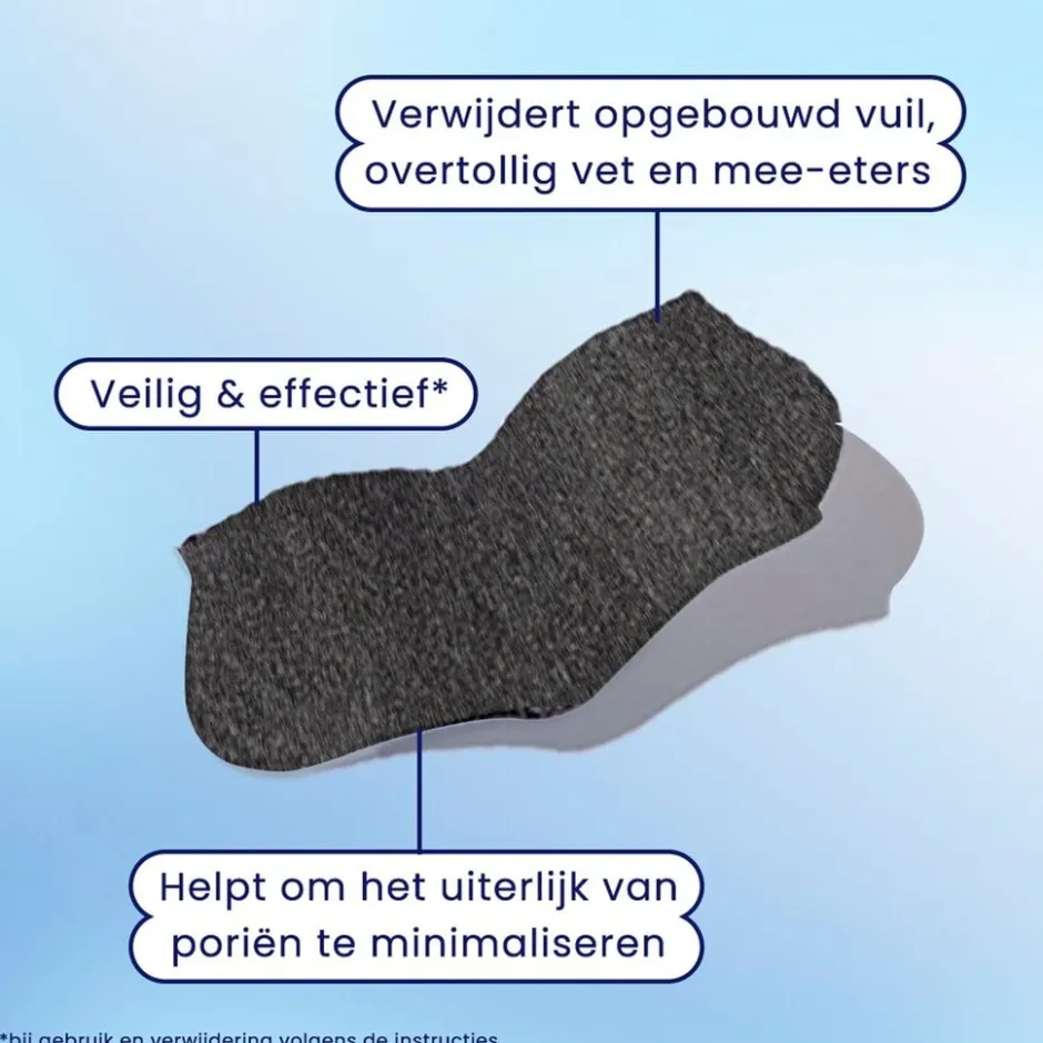 Bioré Diep Reinigende Poriestrips met Houtskool< Gezichtsreiniging