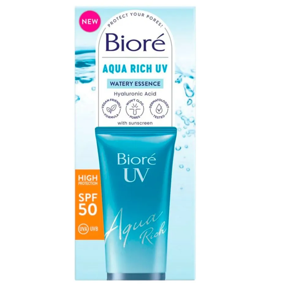 Bioré UV Aqua Rich SPF 50 Weightless Moisturiser< Dagcreme