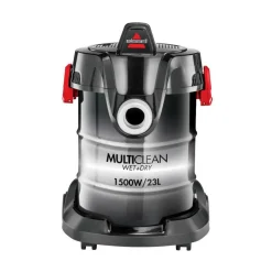 MultiClean 23L Nat/droog stofzuiger - 2026M Grijs - Rood|Bissell Best