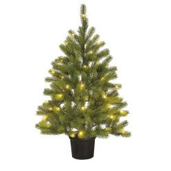 Black Box Trees Kunstkerstboom verlicht< Kerstartikelen
