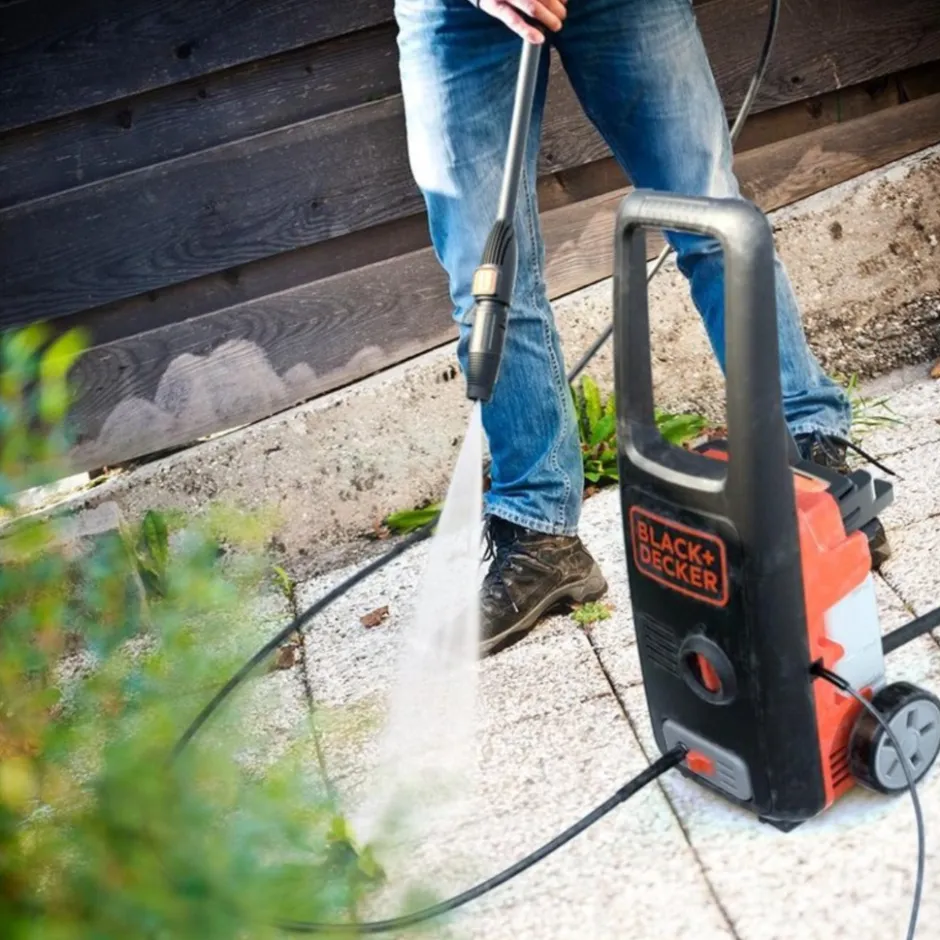 BLACK+DECKER Hogedrukreiniger BXPW1400PE< Buiten En Vrije Tijd