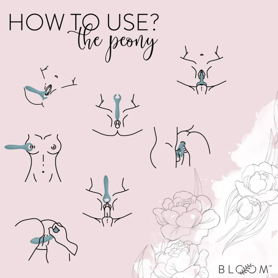 The Peony Koppel Vibrator|BLOOM Hot