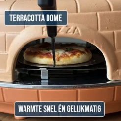 Blumill Terracotta Pizza Oven met Gourmetstel< Ovens En Magnetrons