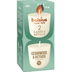 Clean Light Cederwood Navulling|Bolsius Outlet