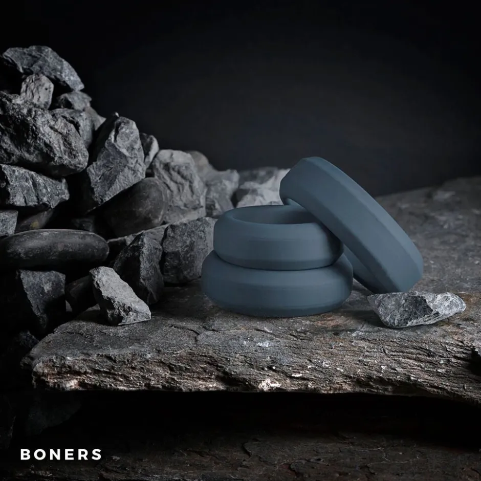 Boners Cockring Set 3-delig< Seksspeeltjes
