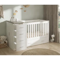 Combi Ledikant Memphis Met Matras|Born Lucky Clearance