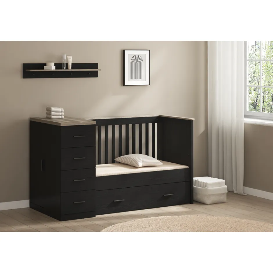 Combi Ledikant Memphis Eiken|Born Lucky New