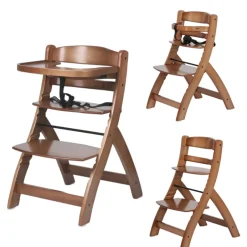 Kinderstoel Hout Walnoot|Born Lucky Outlet