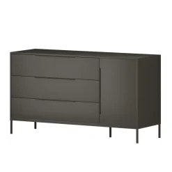 Born Lucky Lissabon Commode XL Chocolate< Commodes