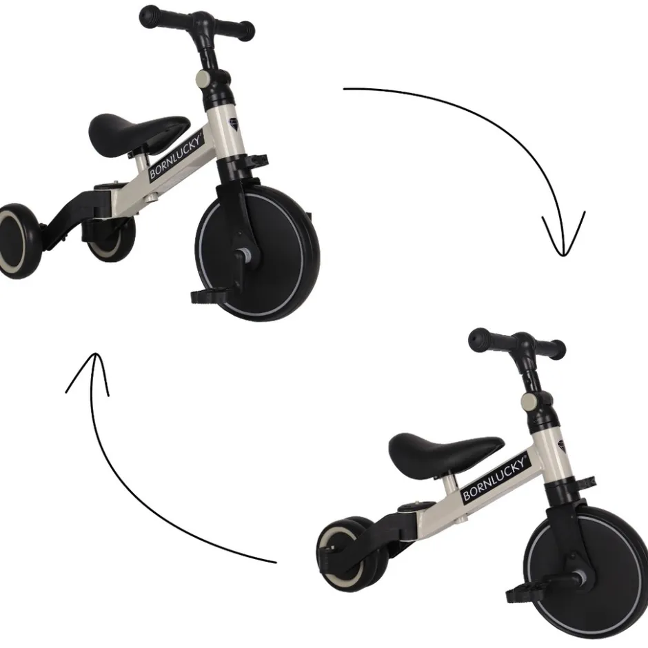 Born Lucky Loopfiets Trike Olijf< Fietsen En Rijden